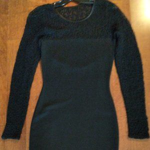 Andrea Jovine Black dress - wool XS